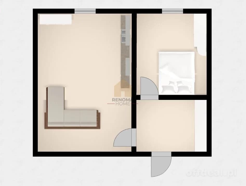 Mieszkanie 2 pokoje/wysoki standard/52m2!
