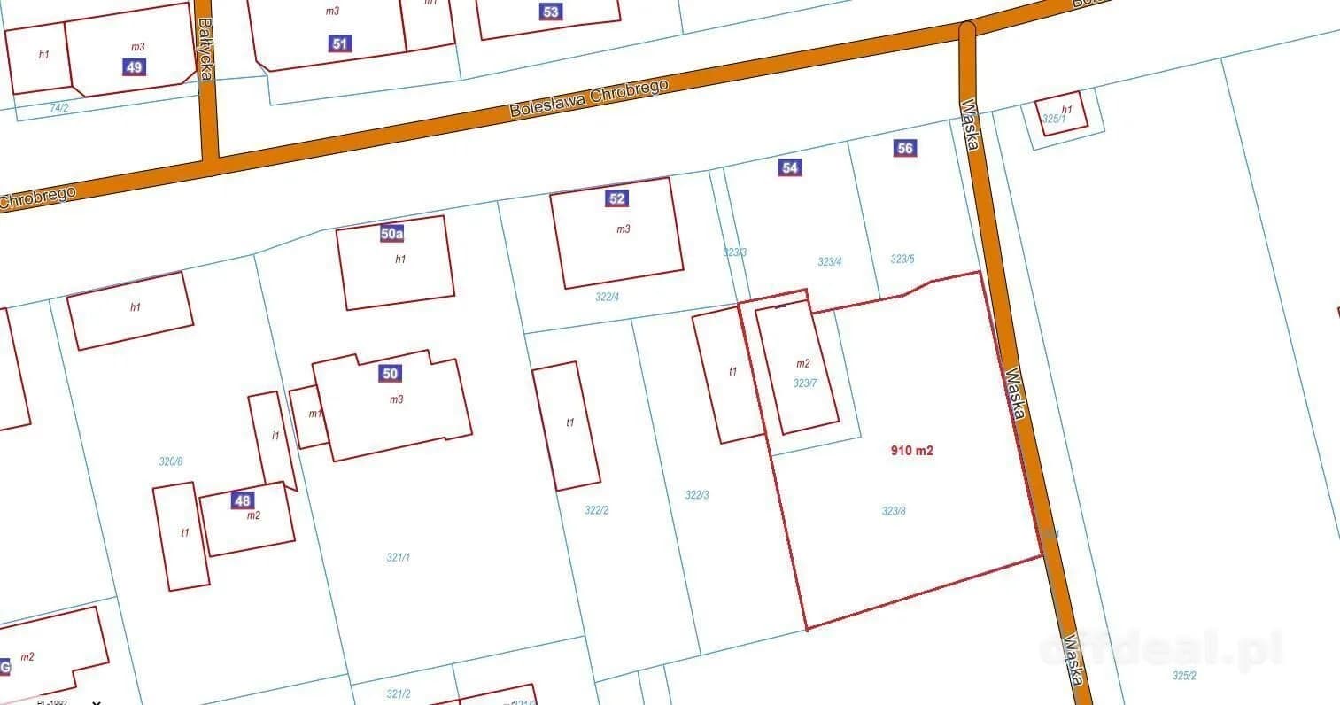 terrain à vendre à Ustronie Morskie | 910 m²
