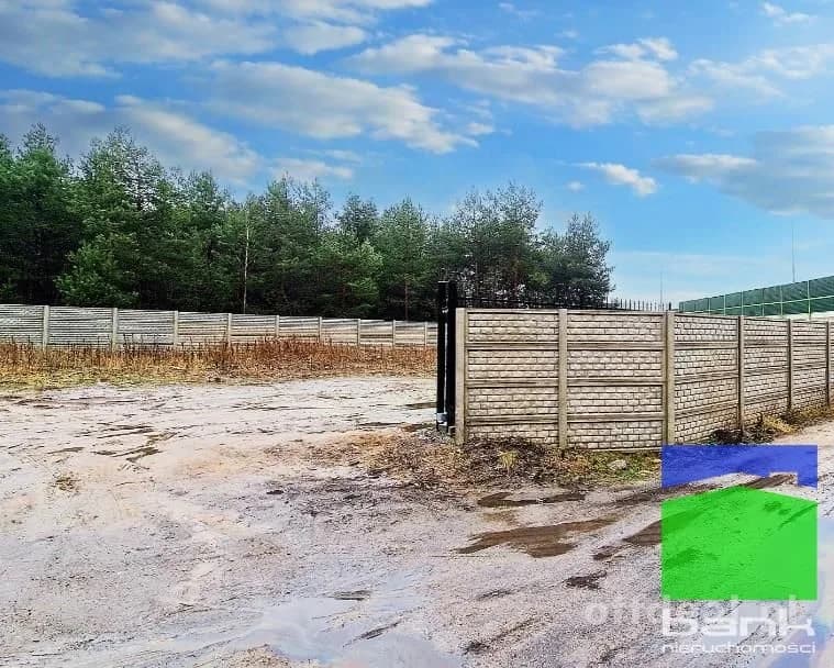 Widzew - działka do wynajęcia 1100 m2 kontenery