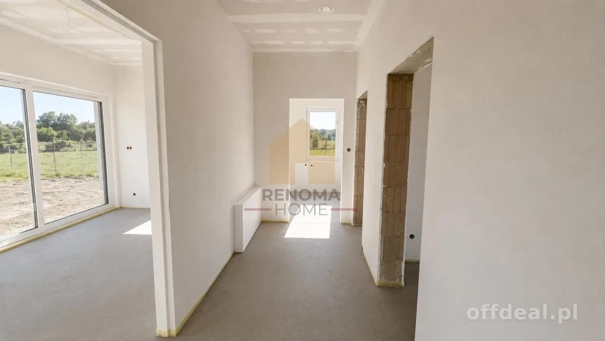 Nowoczesny Dom Parterowy 100m2, Duża Działka