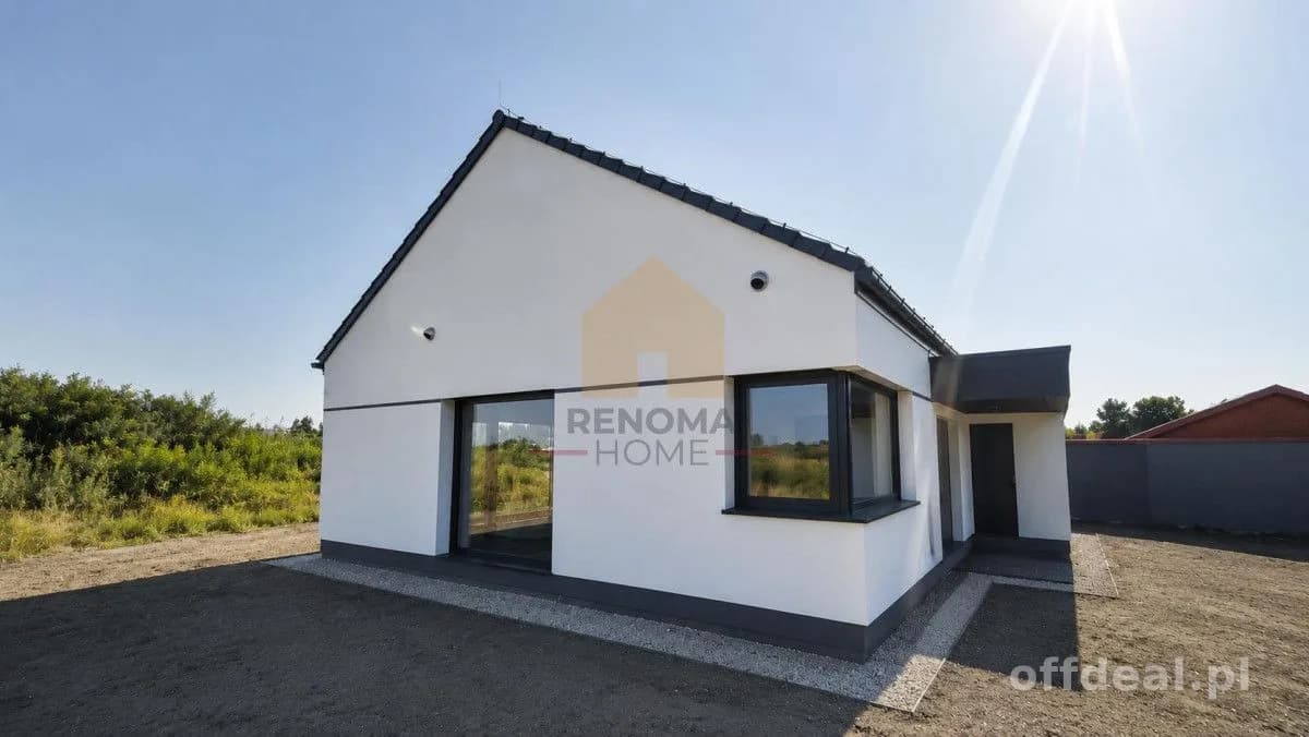 Nowoczesny Dom Parterowy 100m2, Duża Działka