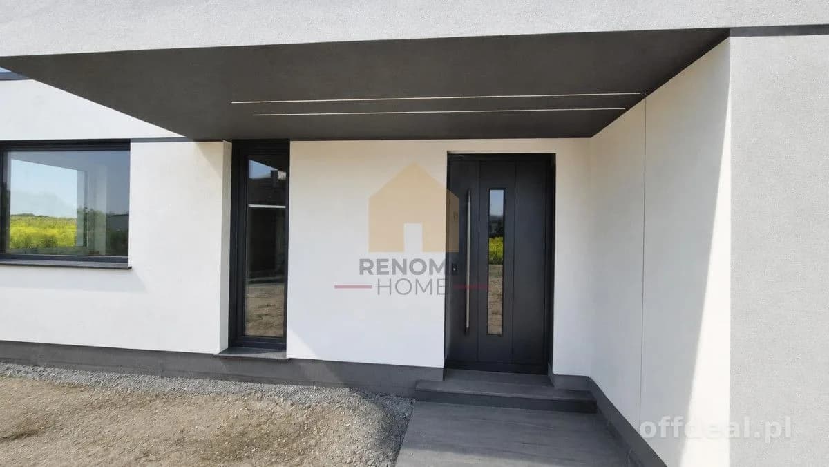 Nowoczesny Dom Parterowy 100m2, Duża Działka