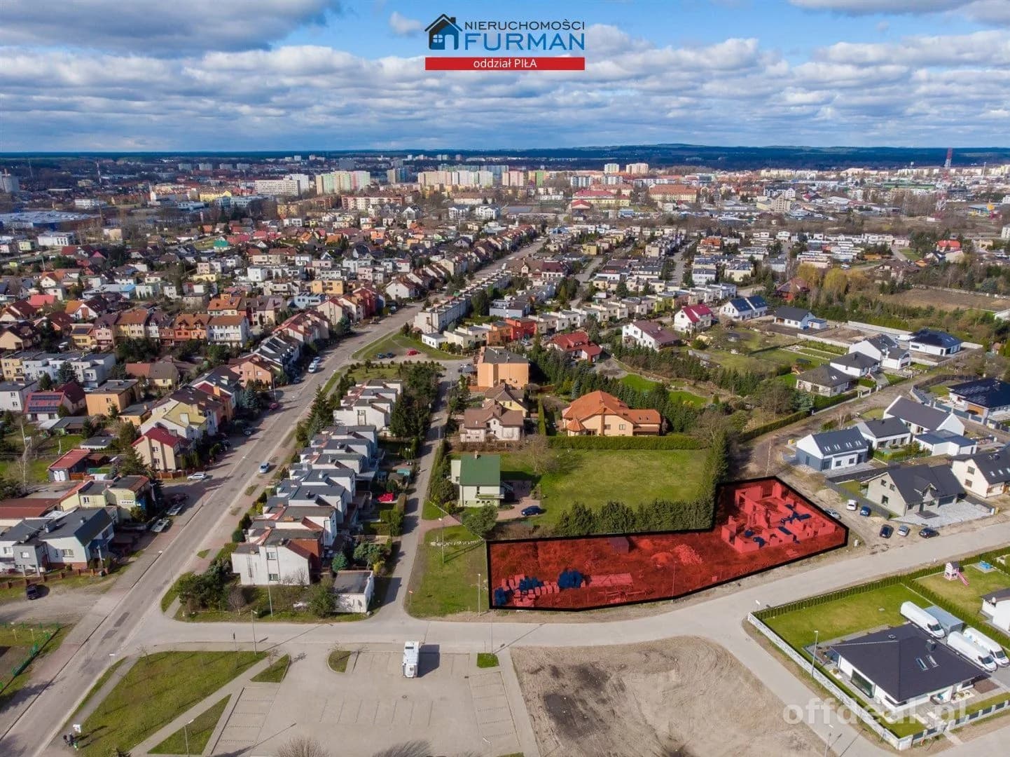 Działka budowlana Piła Podlasie ul. Morelowa