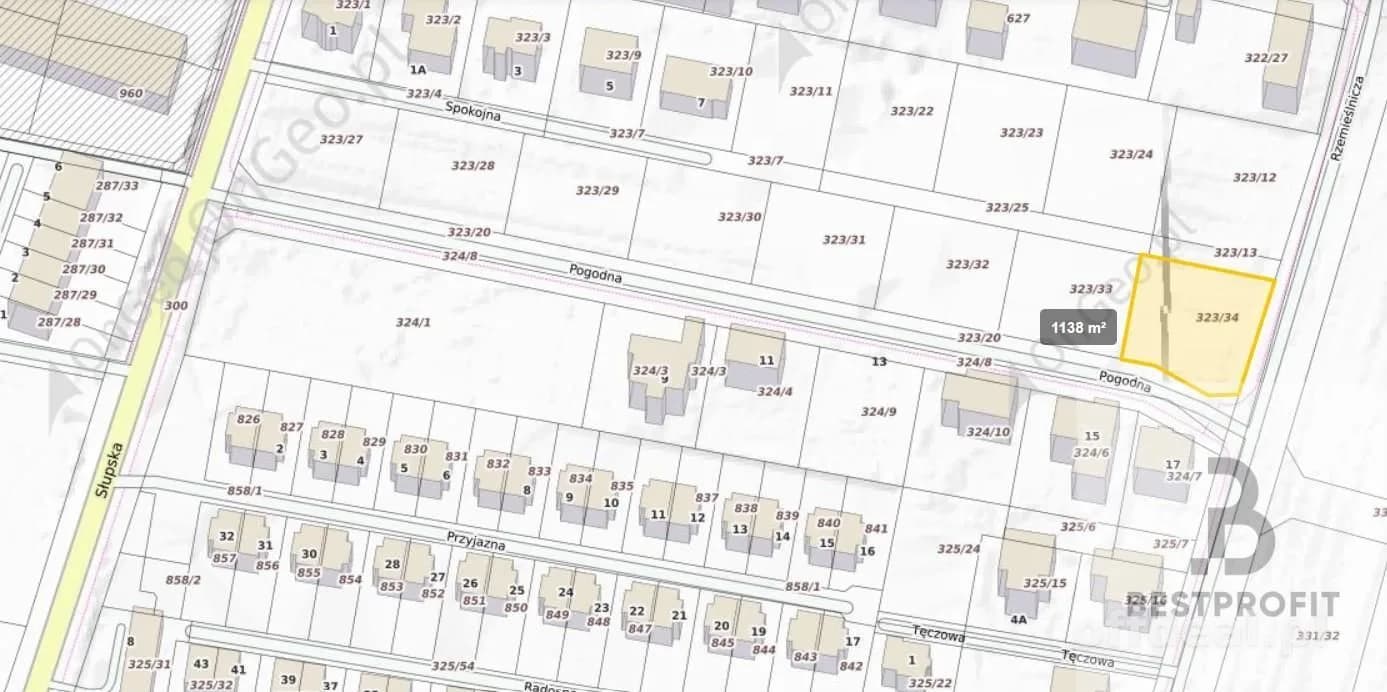 plot for sale in Siemianice | 1,138 m²