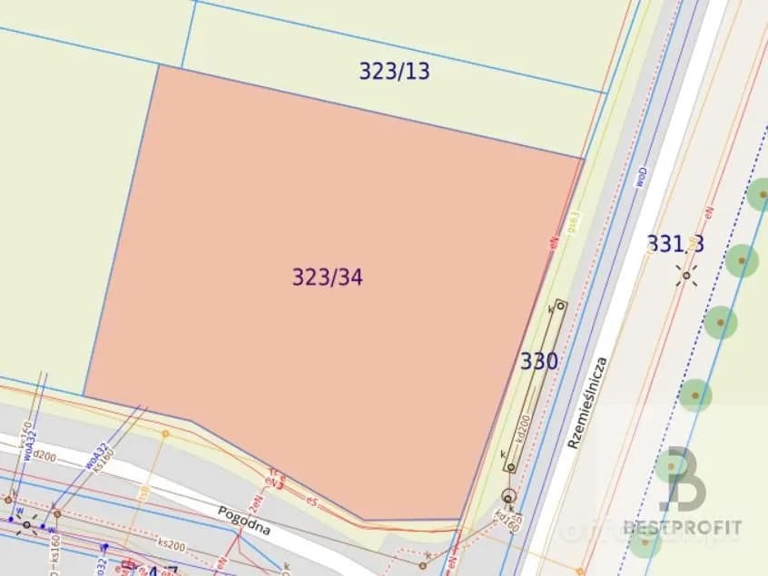 plot for sale in Siemianice | 1,138 m²