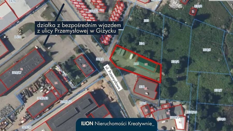 Giżycko | budynek usługowy - dzielnica przemysłowa