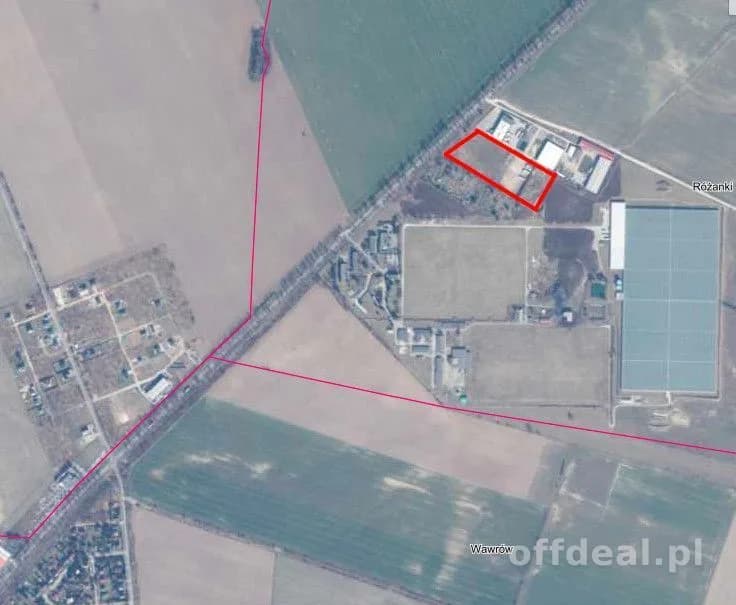 2,78 ha pod Inwestycję | Różanki k. Gorzowa | hale