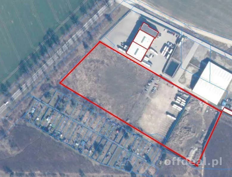 2,78 ha pod Inwestycję | Różanki k. Gorzowa | hale