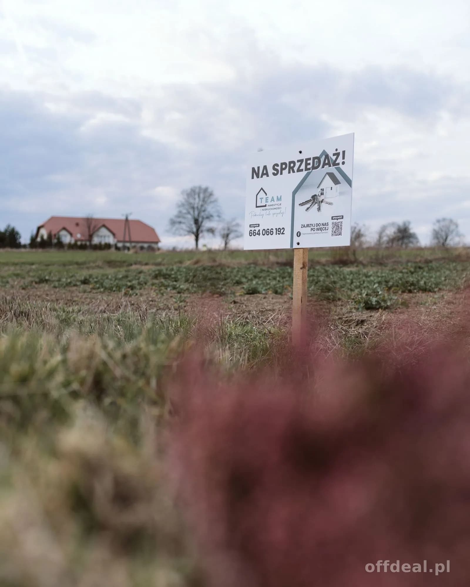 Działka budowlana Kamionna