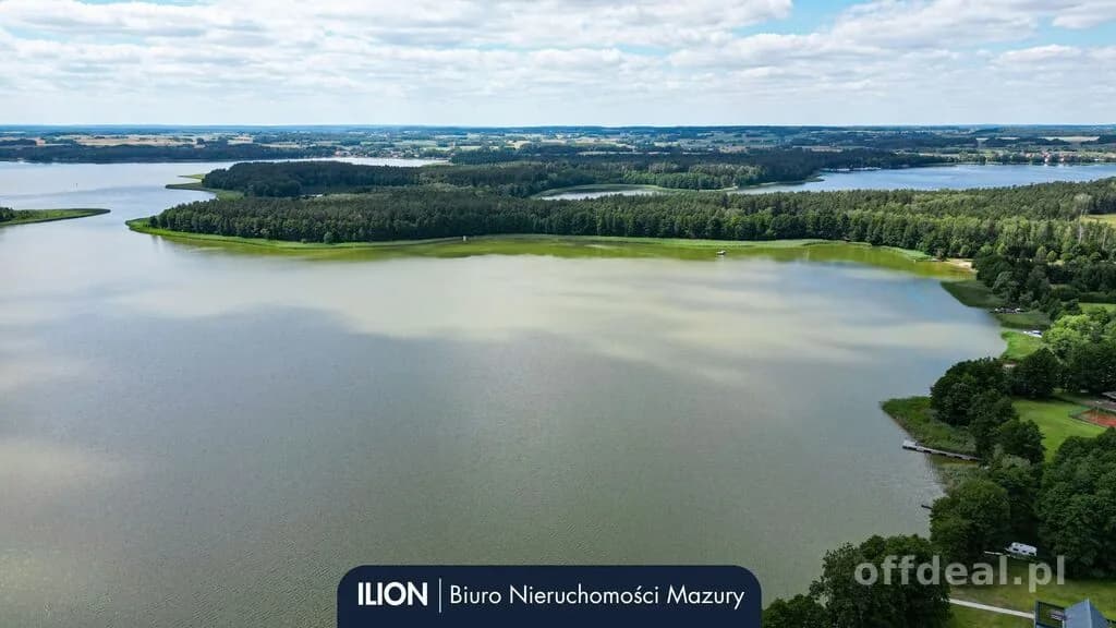 Działki budowlane przy j. Jagodne z prywatną plażą