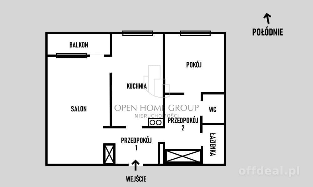Zdjęcie 14: Mieszkanie, 2 pokoje, 50 m², Wrocław