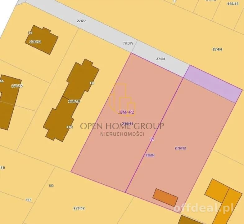 plot for sale in Żerniki Wrocławskie
