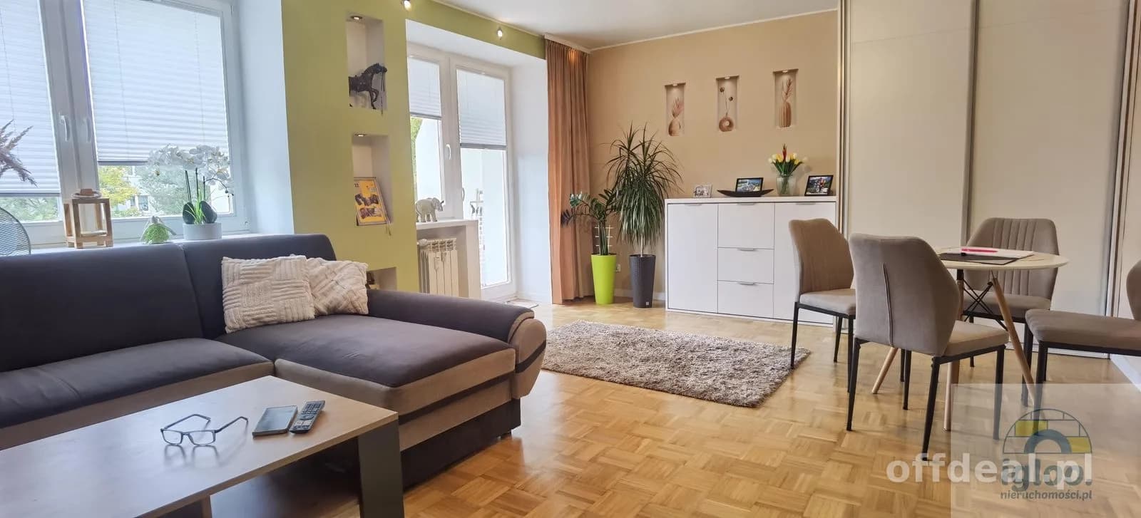 Pięknie urządzone 2-pokoje- 55m2 -1-piętro- balkon- os.Ślichowice II