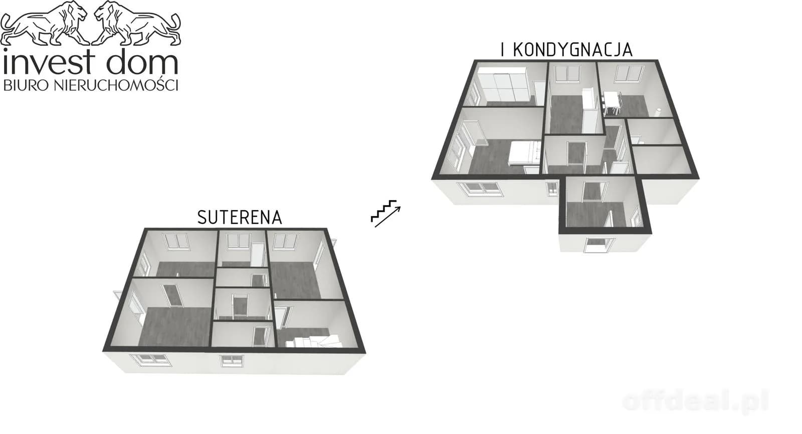 Murowany dom w Ropie z budynkiem gospodarczym...