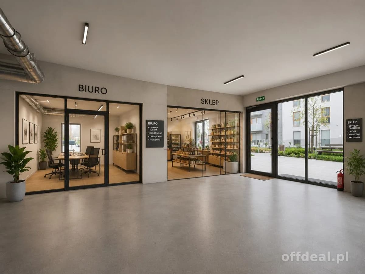 3-room commercial property for rent in Świdnica | 64 m²