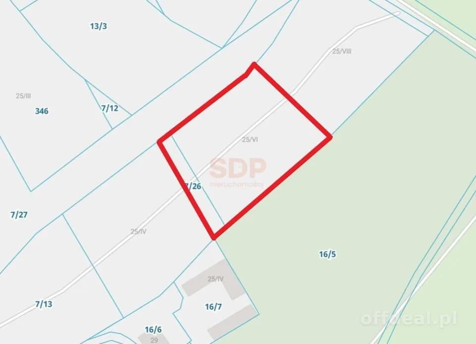 Grundstück zum Verkauf in Kudowa-Zdrój | 2.484 m²