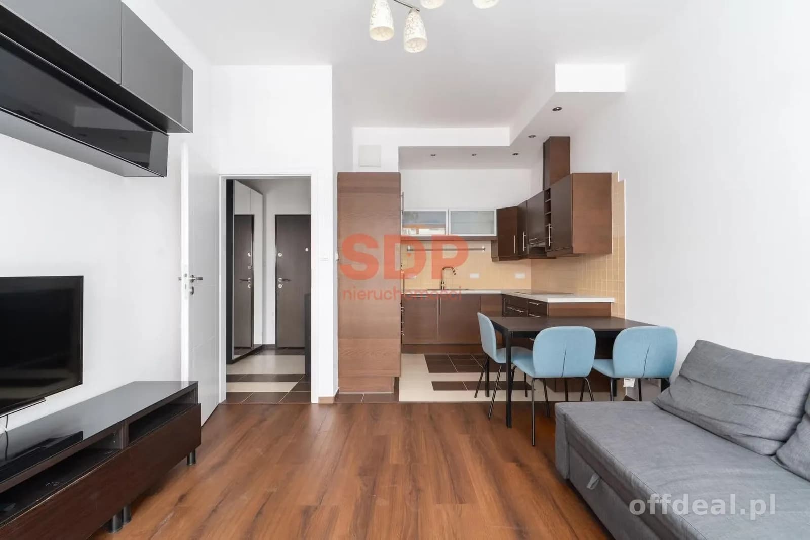 Rondo Daszyńskiego • apartamentowiec • taras • 2009 • 2 pok, 45,6 mkw