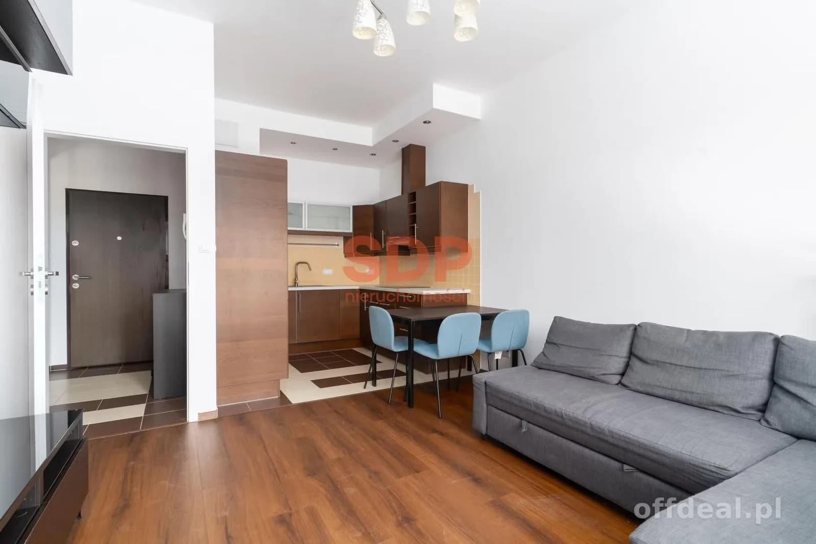Rondo Daszyńskiego • apartamentowiec • taras • 2009 • 2 pok, 45,6 mkw