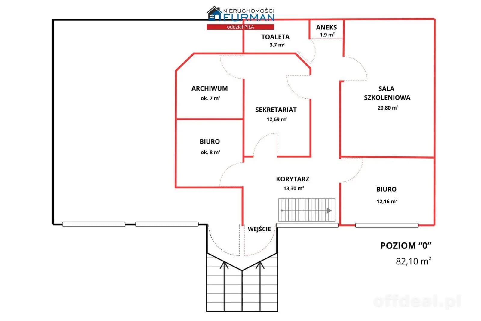 Lokal usługowy na sprzedaż - ścisłe centrum Piły