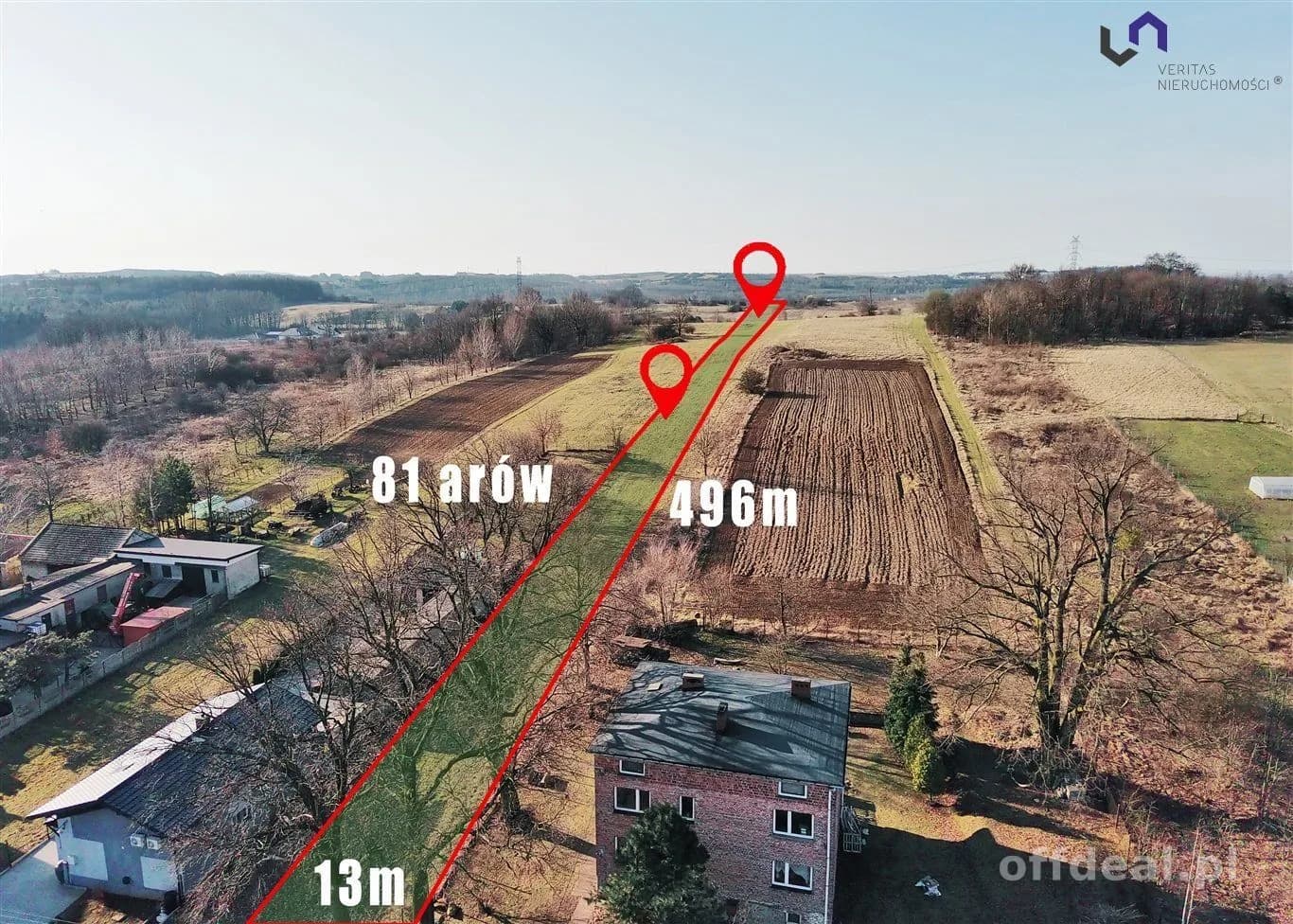 DUŻA DZIAŁKA OK 18000m2