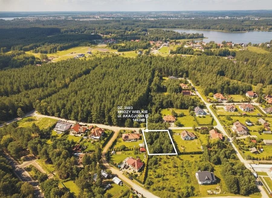 ділянка на продаж у Ełk, Mrozy Wielkie | 1 463 m²