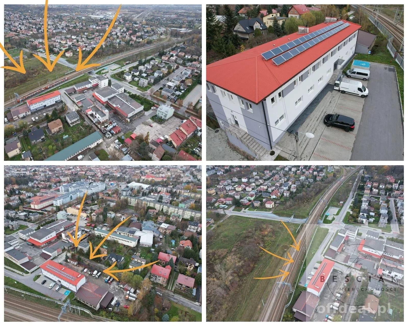 Powierzchnie biurowo–usługowe, z parkingiem Tarnów ul. Torowa