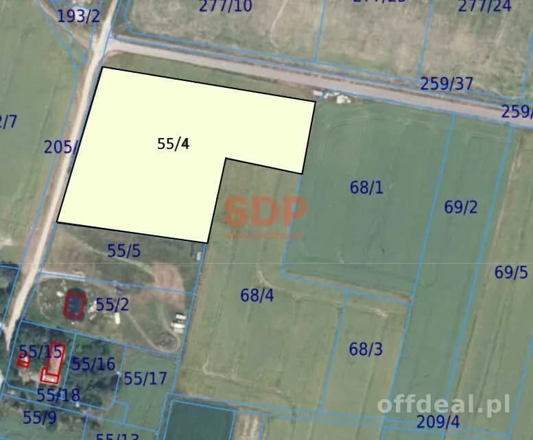 Działka inwestycyjna przy DK94 | 10 890 m² | MPZP U/P