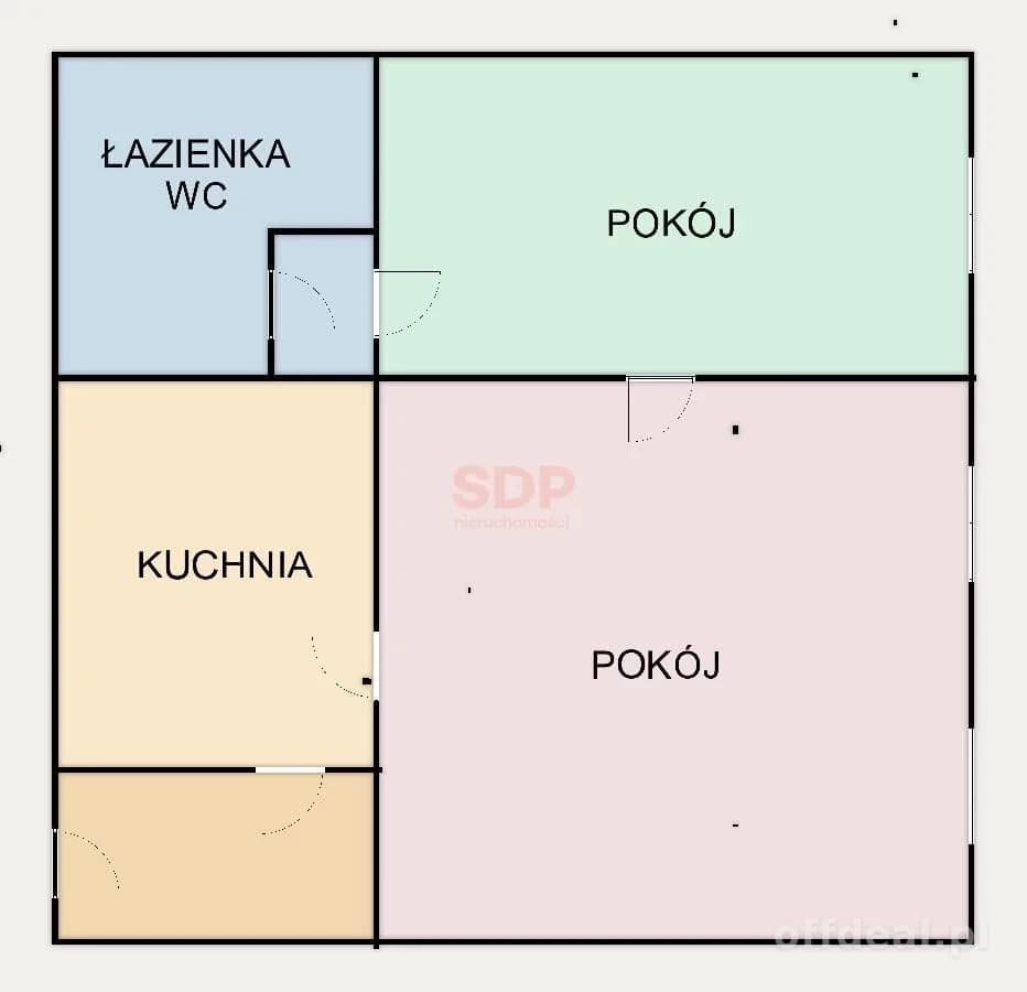 Dwa pokoje do zamieszkania w centrum Wrocławia