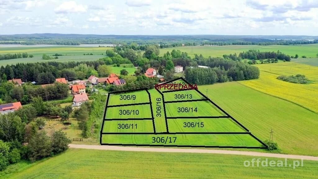 Działki bud. Pozezdrze ul Słoneczna