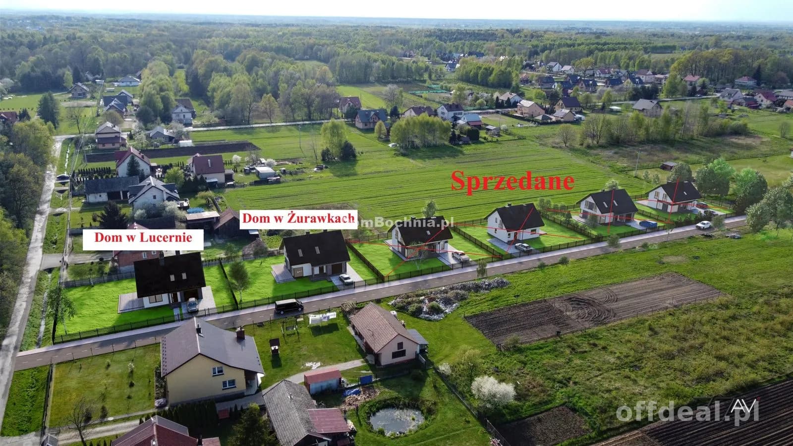 Dom w Lucernie 4 Dąbrówka przy lesie