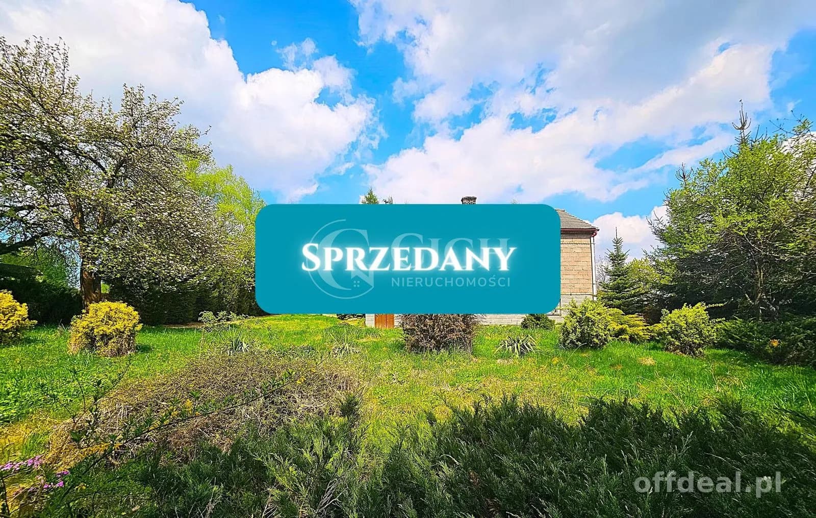 Malownicze siedlisko w małopolsce.
