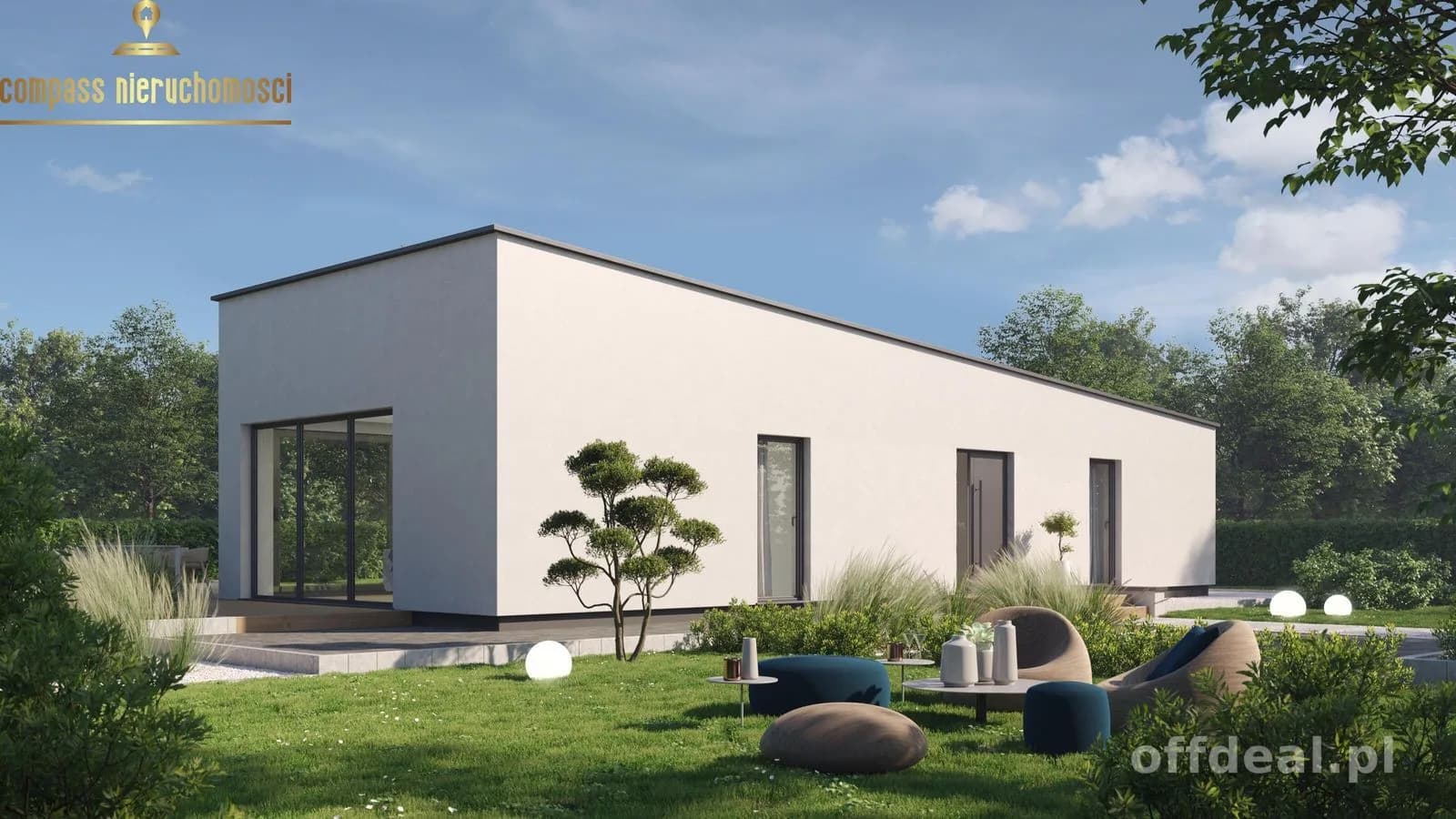 Komfortowa Parterówka w Stylu Nowoczesnej Stodoły | 83,90 m² | 4 Pokoje & 2 Łazienki