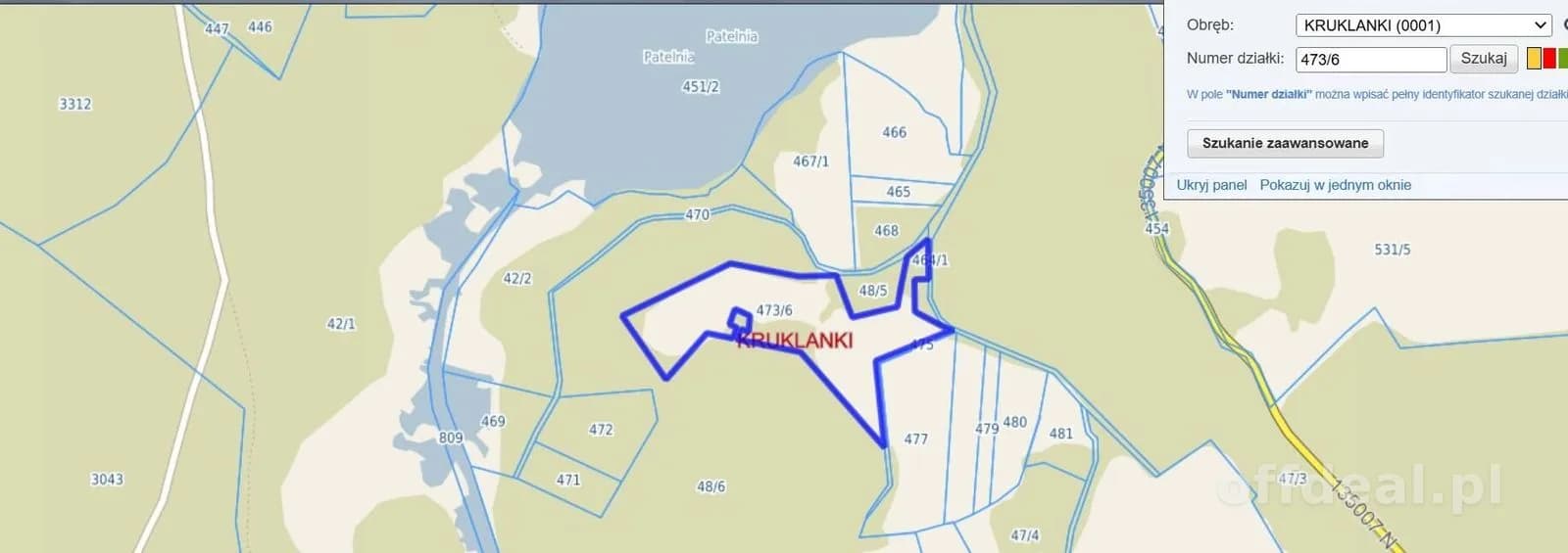 Ogromna działka rolna na obrzeżach Kruklanek