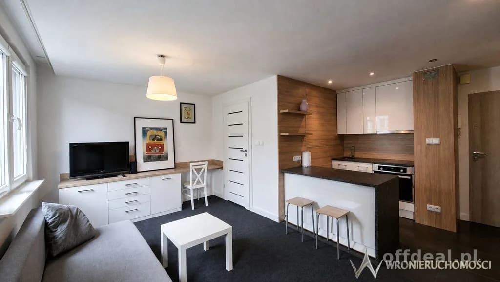 1-Zimmer Wohnung zur Miete in Wrocław, Śródmieście, Sępolno | 26 m²