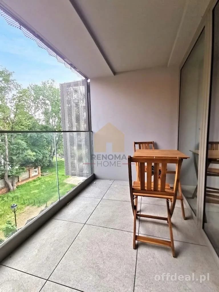 Apartament 53m² Młyn Maria | Balkon z widokiem