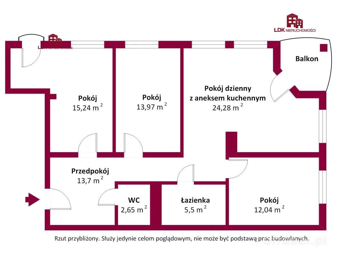 Wyjątkowe mieszkanie - 87 m2 z miejscem postojowym