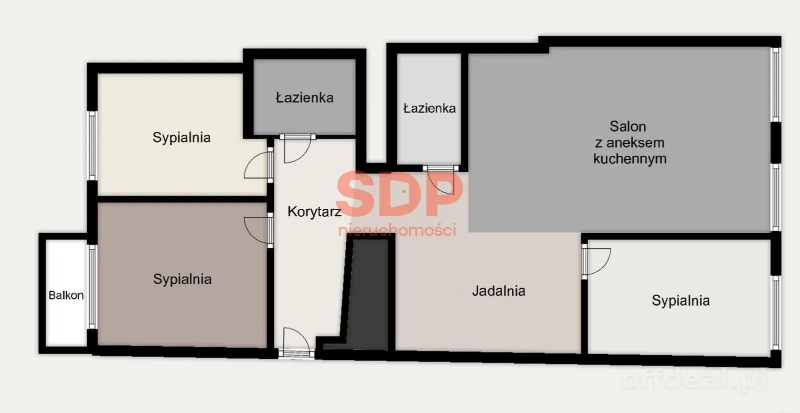 квартира на продаж у Wrocław, Stare Miasto | 4-кімн. | 68,94 m²