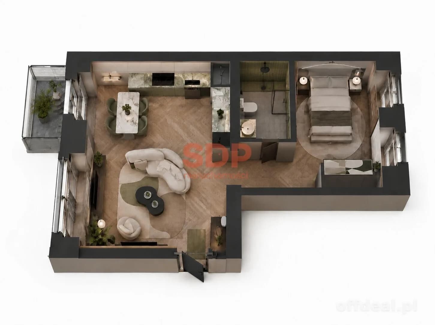 42 m² w wyjątkowej inwestycji 15 min od Rynku