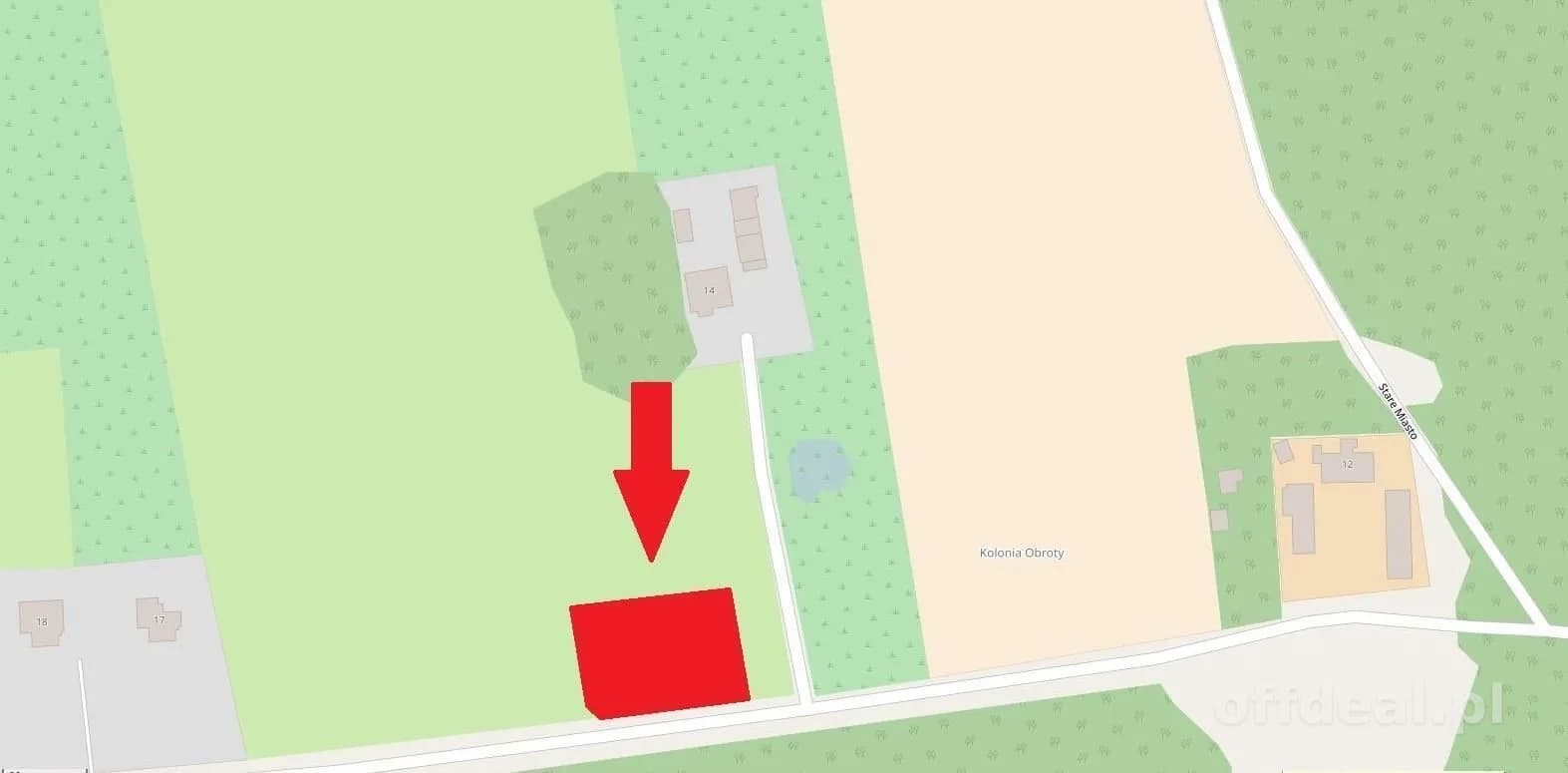 ділянка на продаж у Budzistowo | 3 058 m²
