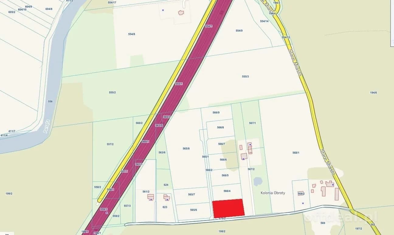 ділянка на продаж у Budzistowo | 3 058 m²