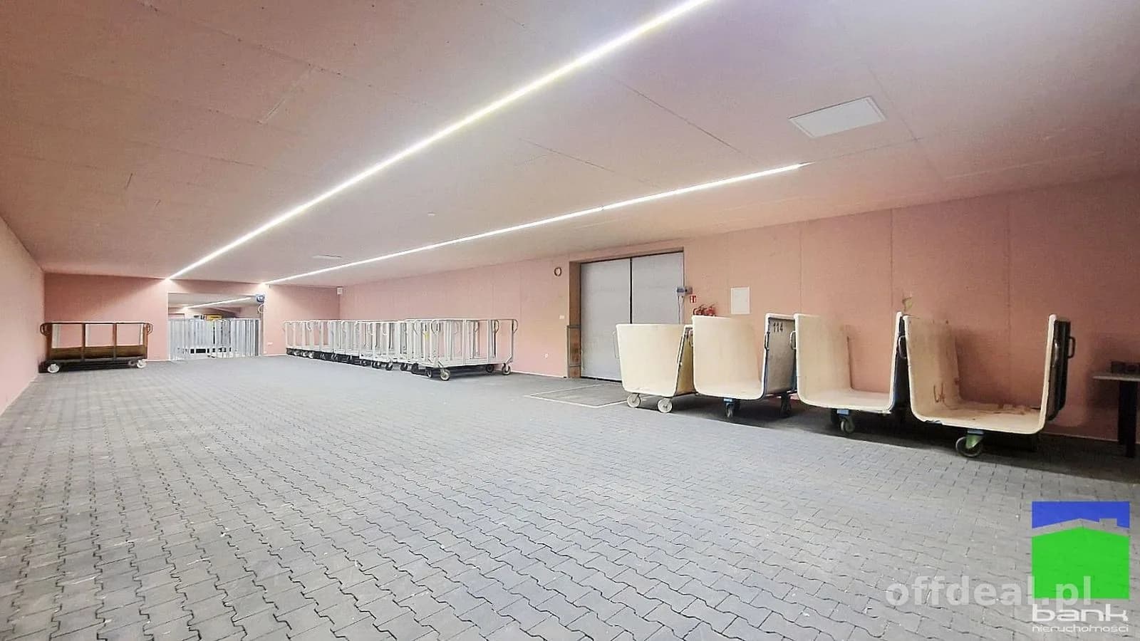 Pabianice - magazyn 180 m2 na parterze