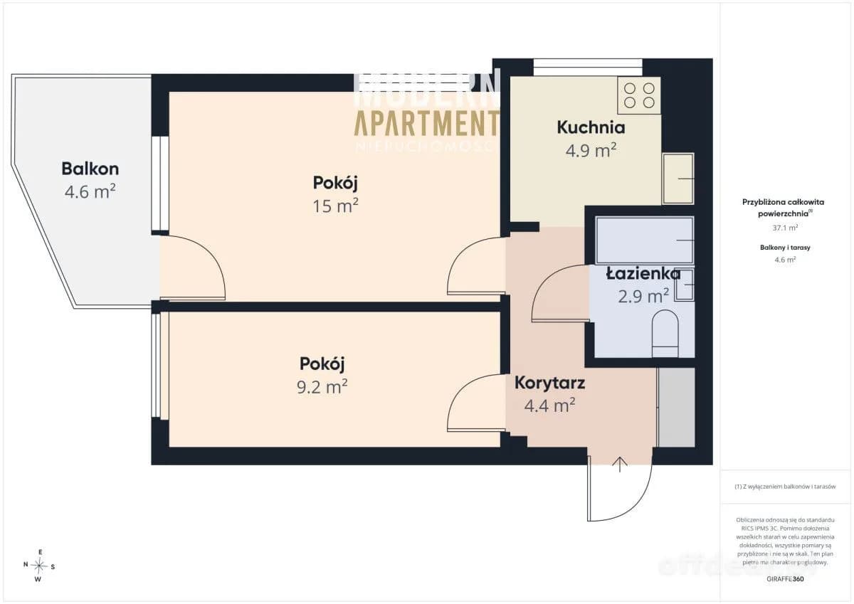 Photo 17: Appartement, 2 rooms, 37 m², Sopot