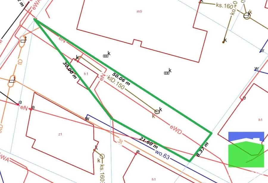 Widzew - działka usługowa o pow. 300 m2