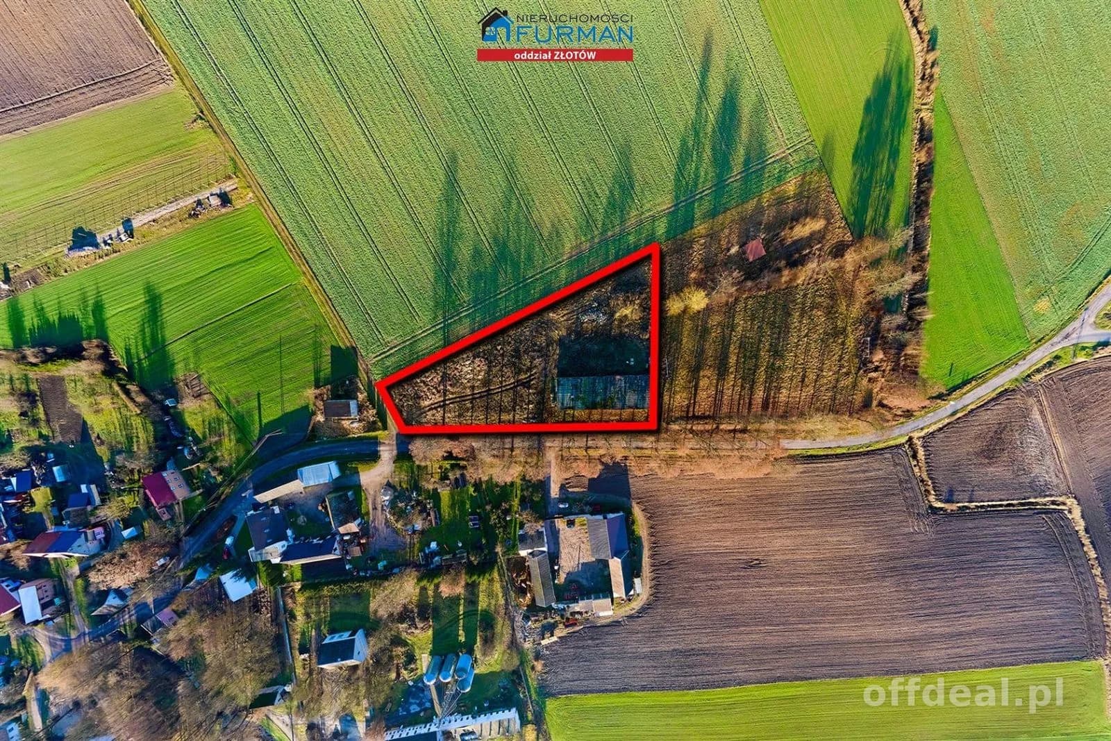 DZIAŁKA Z BUDYNKIEM, NA WYNAJEM, SOKOLNA, TARNÓWKA
