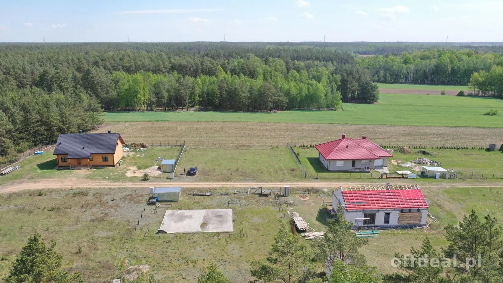 Działka w Jarnutach, 10 minut od Ostrołęki, miejsce na wymarzony domek