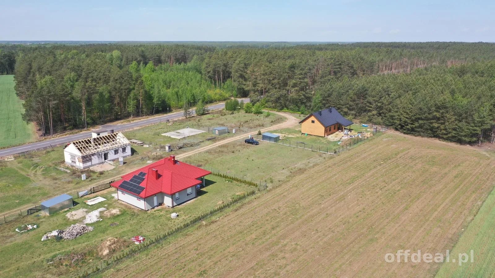 Działka w Jarnutach, 10 minut od Ostrołęki, miejsce na wymarzony domek