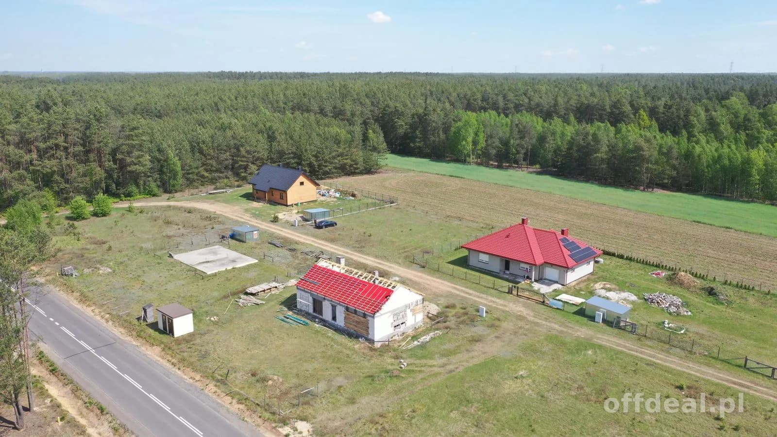 Działka w Jarnutach, 10 minut od Ostrołęki, miejsce na wymarzony domek