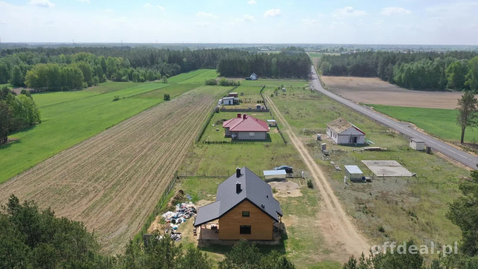 Działka w Jarnutach, 10 minut od Ostrołęki, miejsce na wymarzony domek