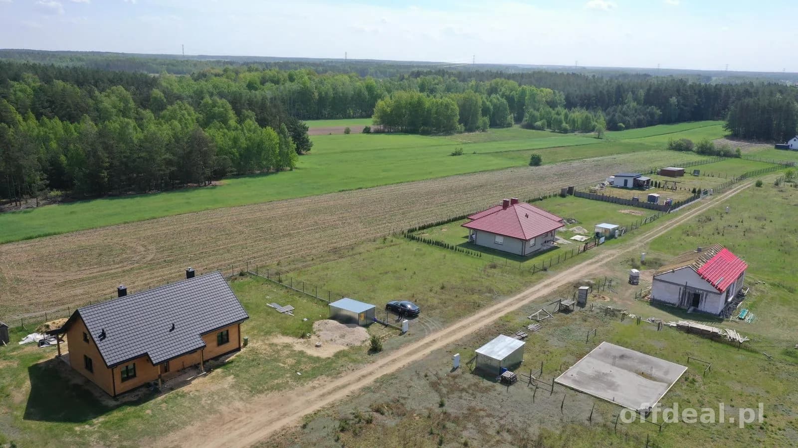 Działka w Jarnutach, 10 minut od Ostrołęki, miejsce na wymarzony domek