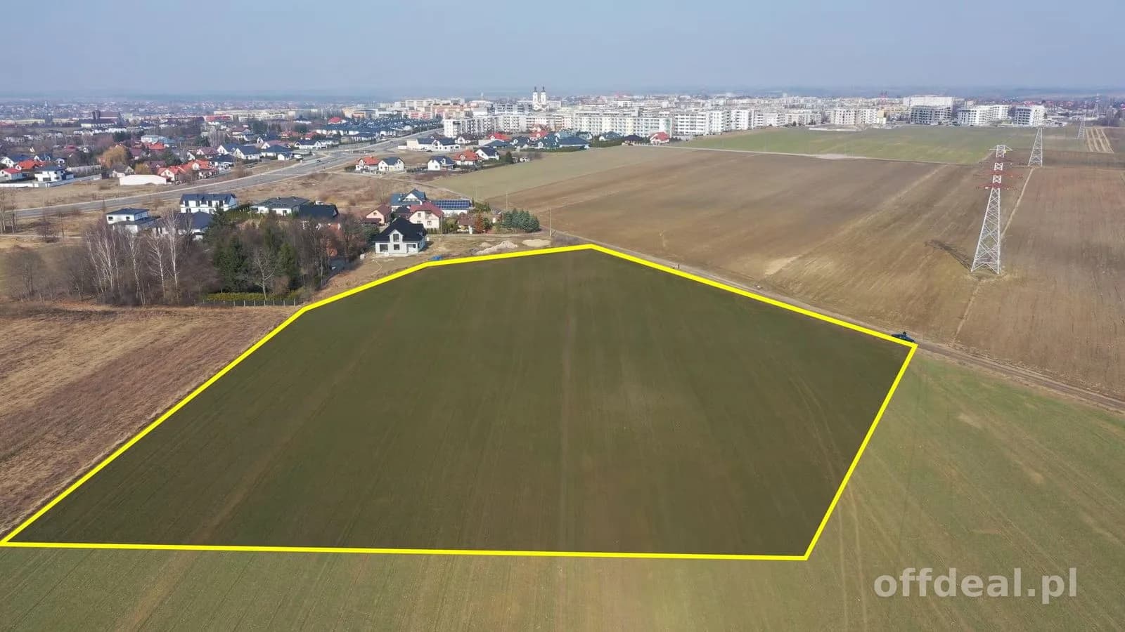 DZIAŁKA INWESTYCYJNA (USŁUGOWA) NA TERENIE MIASTA